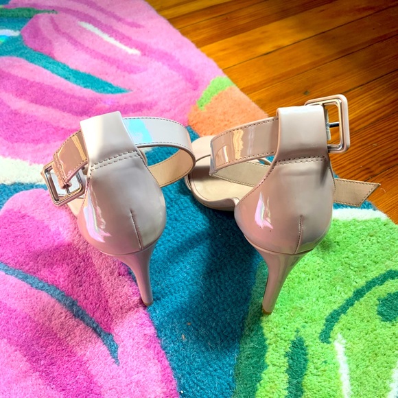 Nude stiletto sandals, only worn once! - Picture 4 of 8